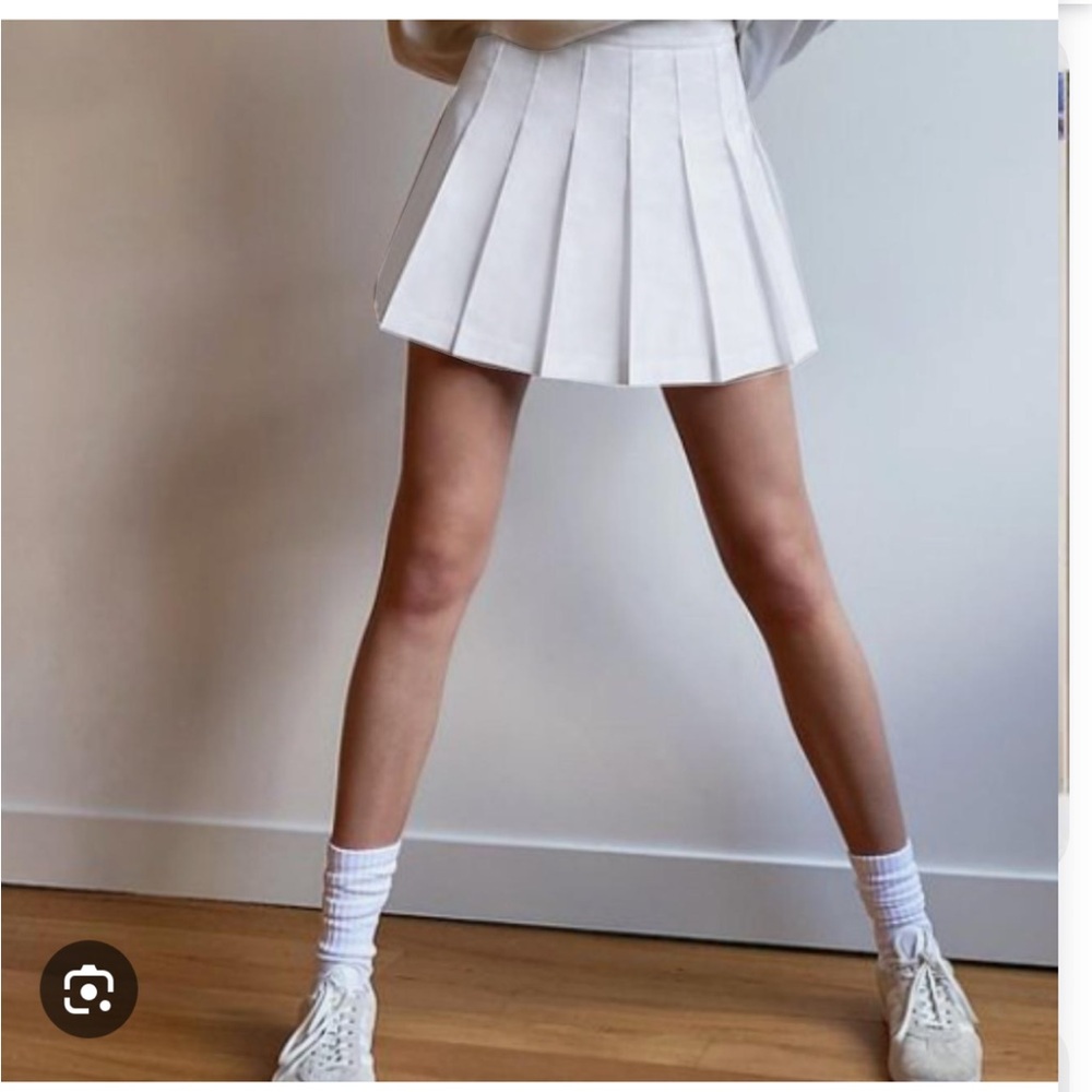 Olive micro skirt Sunday best